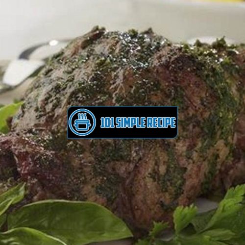 A Mouthwatering Mint Pesto Recipe for Lamb | 101 Simple Recipe
