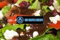 Mixed Green Salad With Pecans Goat Cheese And Honey Mustard Vinaigrette | 101 Simple Recipe