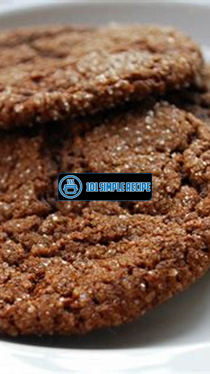 Delicious Molasses Spice Cookies Recipe | 101 Simple Recipe