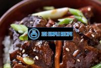Delicious Mongolian Beef Dishes for Meat Lovers | 101 Simple Recipe