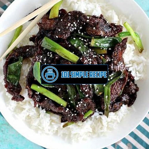 Master the Irresistible Mongolian Beef PF Changs Recipe | 101 Simple Recipe