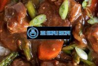 Delicious and Easy Mongolian Beef Recipes for Your Crock Pot | 101 Simple Recipe
