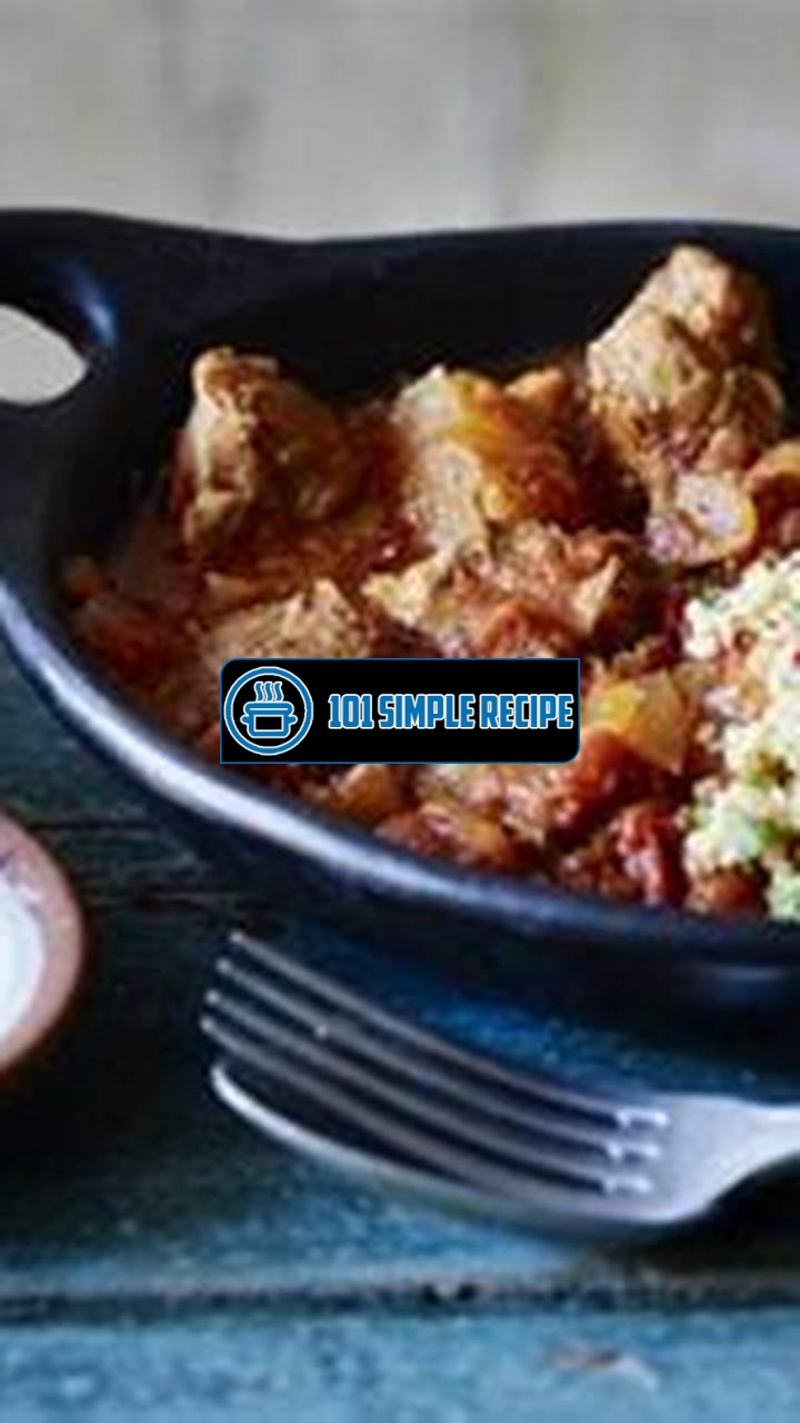 Discover the Exquisite Flavors of Moroccan Lamb Tagine with Pomegranate | 101 Simple Recipe