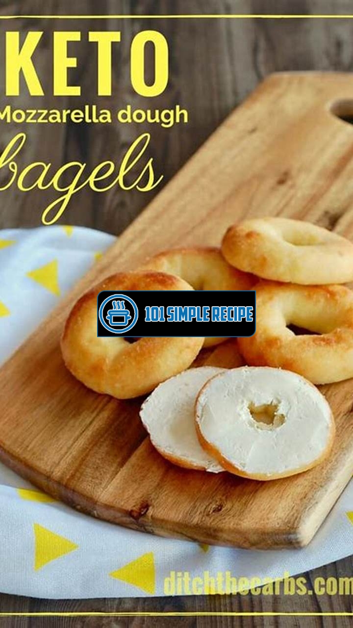 Delicious Mozzarella Dough Bagels: A Savory Twist to Breakfast | 101 Simple Recipe