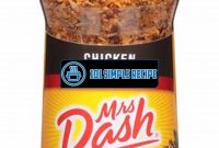 Elevate Your Chicken Dishes with Mrs. Dash Seasoning | 101 Simple Recipe