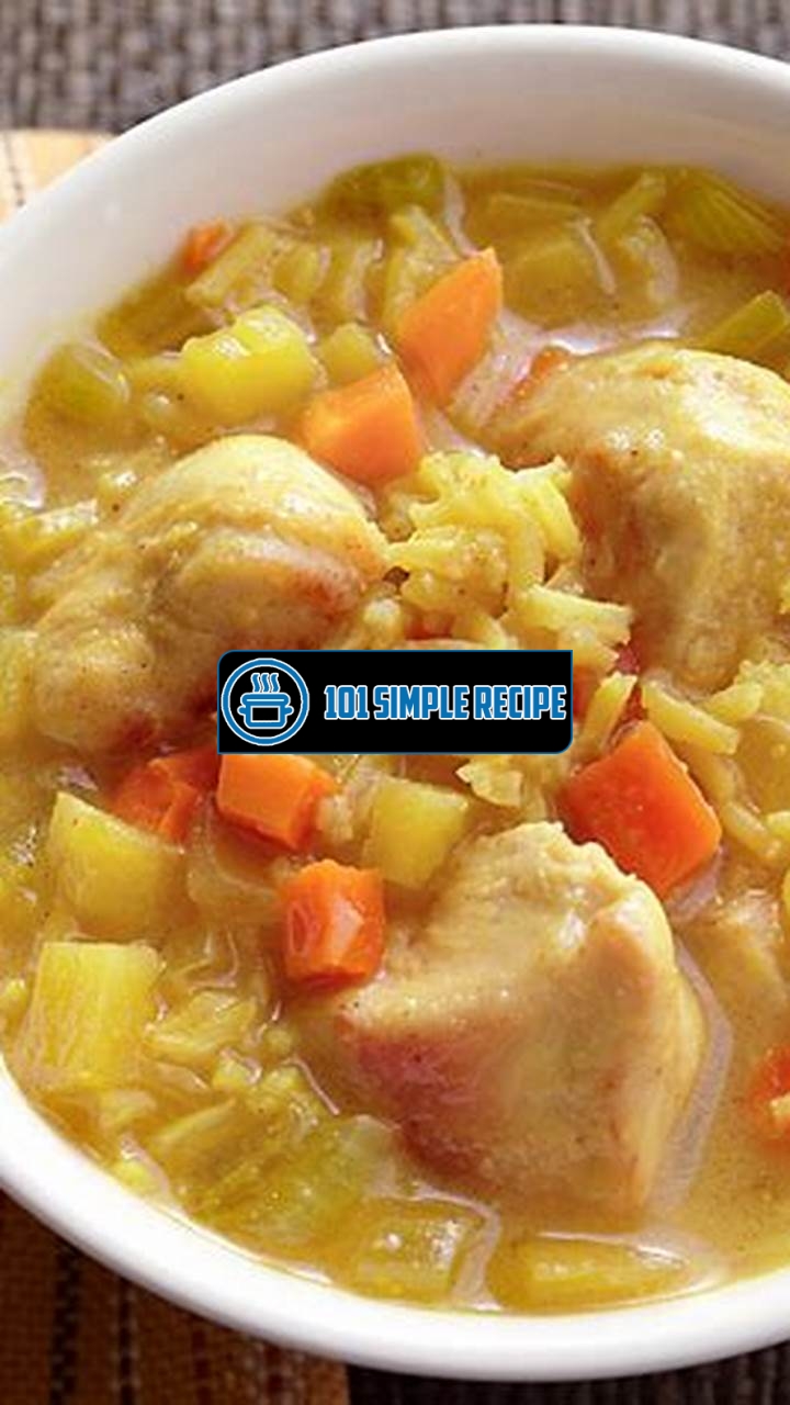 How to Make the Best Mulligatawny Chicken Soup Recipe | 101 Simple Recipe