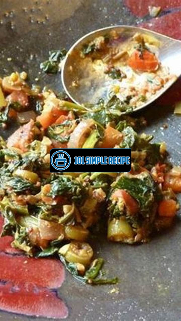 Delicious Mustard Greens Recipe with an Indian Twist | 101 Simple Recipe