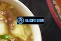 Delicious Napa Cabbage Soup Recipes for Every Season | 101 Simple Recipe