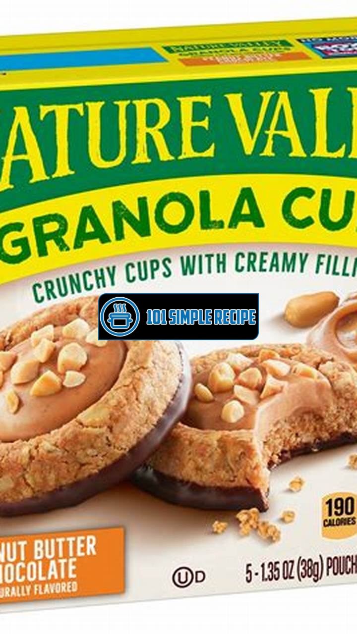 Nature Valley Granola Cups: A Delectable Blend of Peanut Butter and Chocolate | 101 Simple Recipe