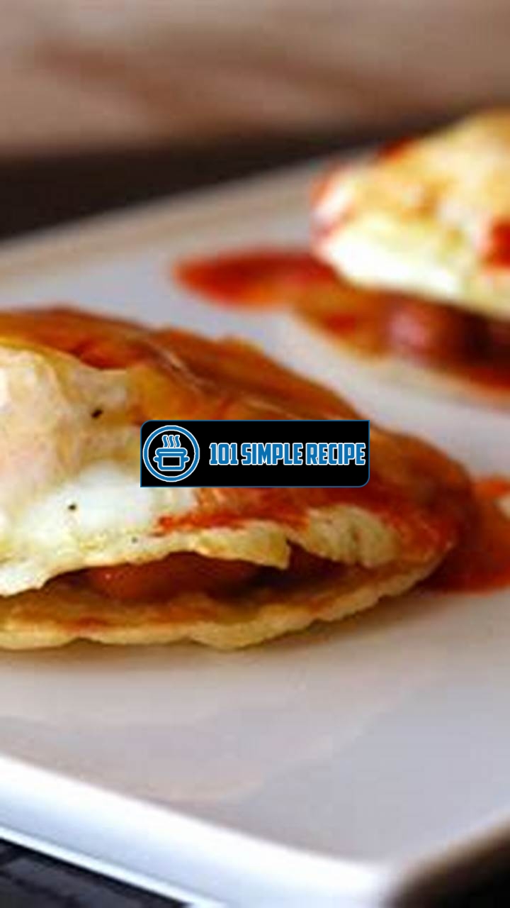 Discover the Authentic Flavors of Mexican Huevos Rancheros | 101 Simple Recipe
