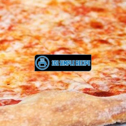 New York Thin Crust Pizza Dough Recipe | 101 Simple Recipe