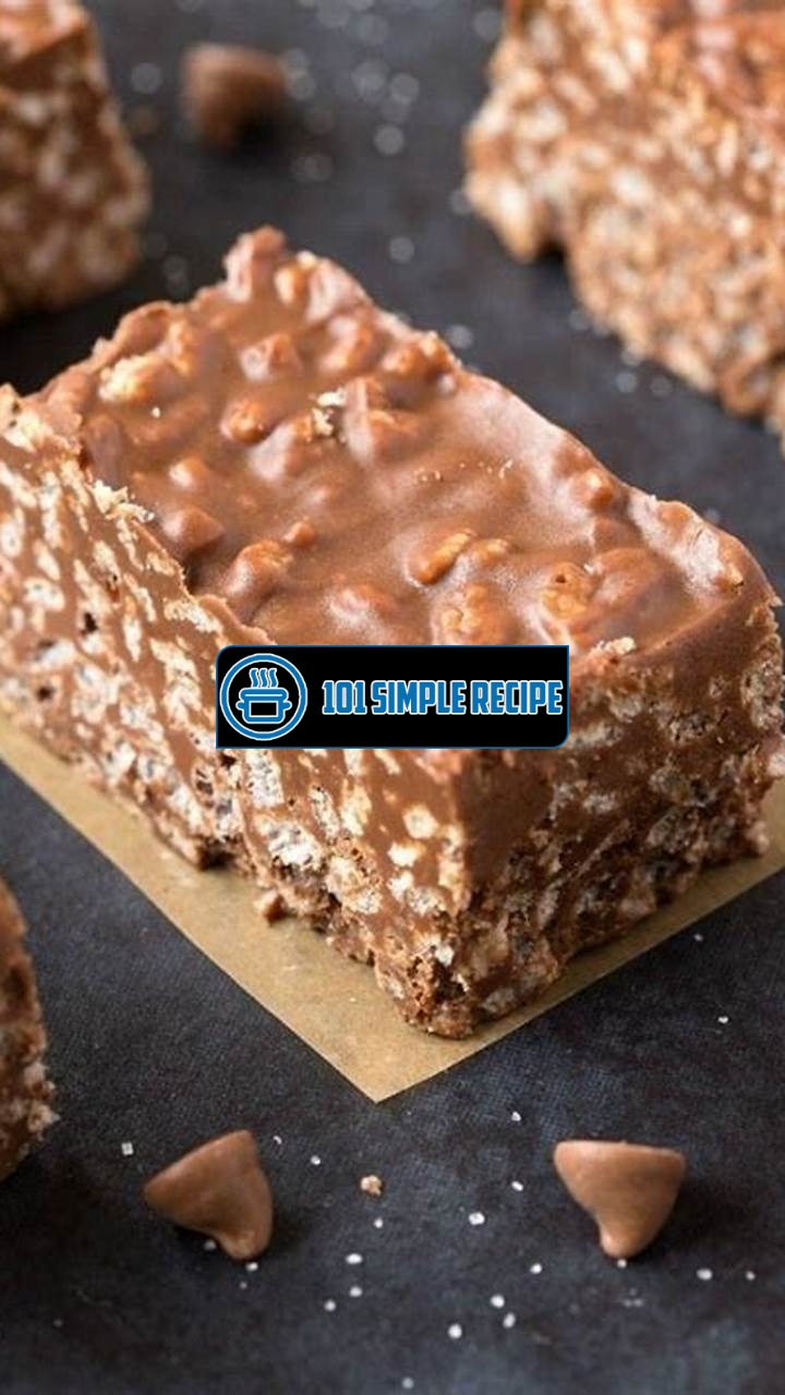 Indulge in Delectable No Bake Chocolate Bars! | 101 Simple Recipe