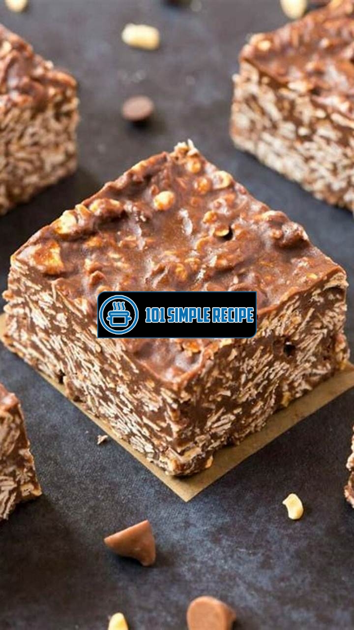 No Bake Chocolate Oat Bars: Delicious and Healthy Recipe | 101 Simple Recipe