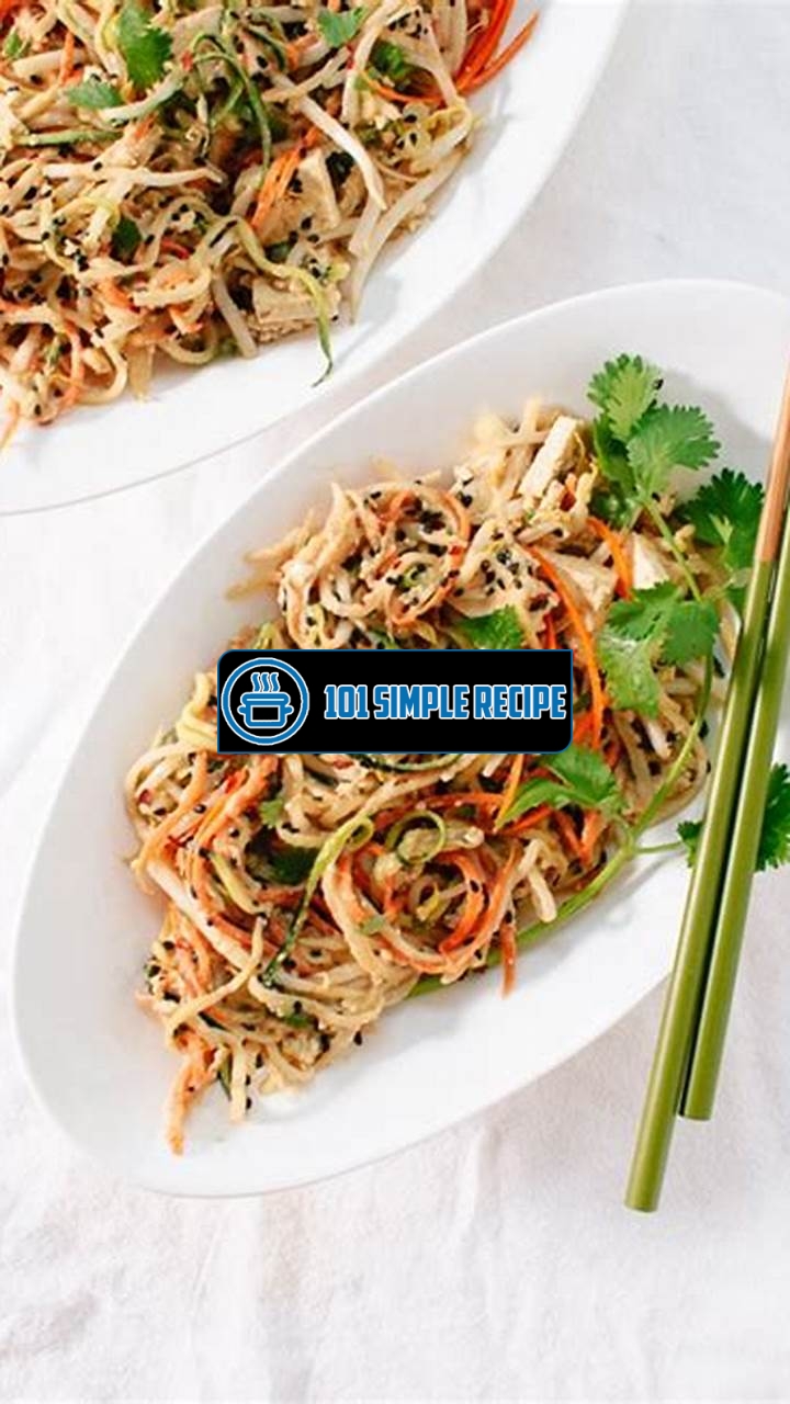 No Noodle Pad Thai | 101 Simple Recipe