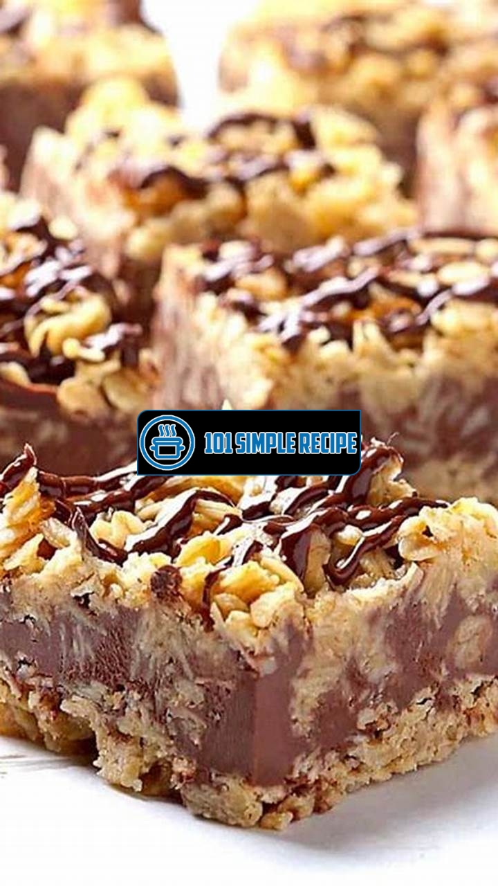 Create Delicious and Healthy No-Bake Oatmeal Bars | 101 Simple Recipe