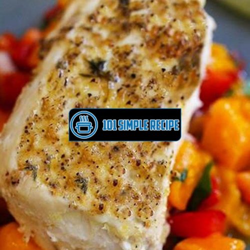 Delicious and Easy One Pan Mediterranean Baked Halibut | 101 Simple Recipe