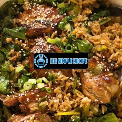 Delicious One Pot Chicken and Rice Recipe | 101 Simple Recipe