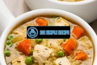 Delicious and Hearty One Pot Chicken Rice Soup | 101 Simple Recipe