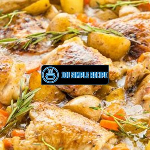 Delicious One Pot Chicken Dinner Ready in the Oven | 101 Simple Recipe