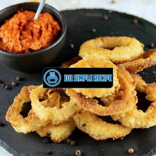 Delicious Onion Rings Recipe without Egg | 101 Simple Recipe