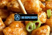 Delicious Homemade Orange Chicken Recipe | 101 Simple Recipe