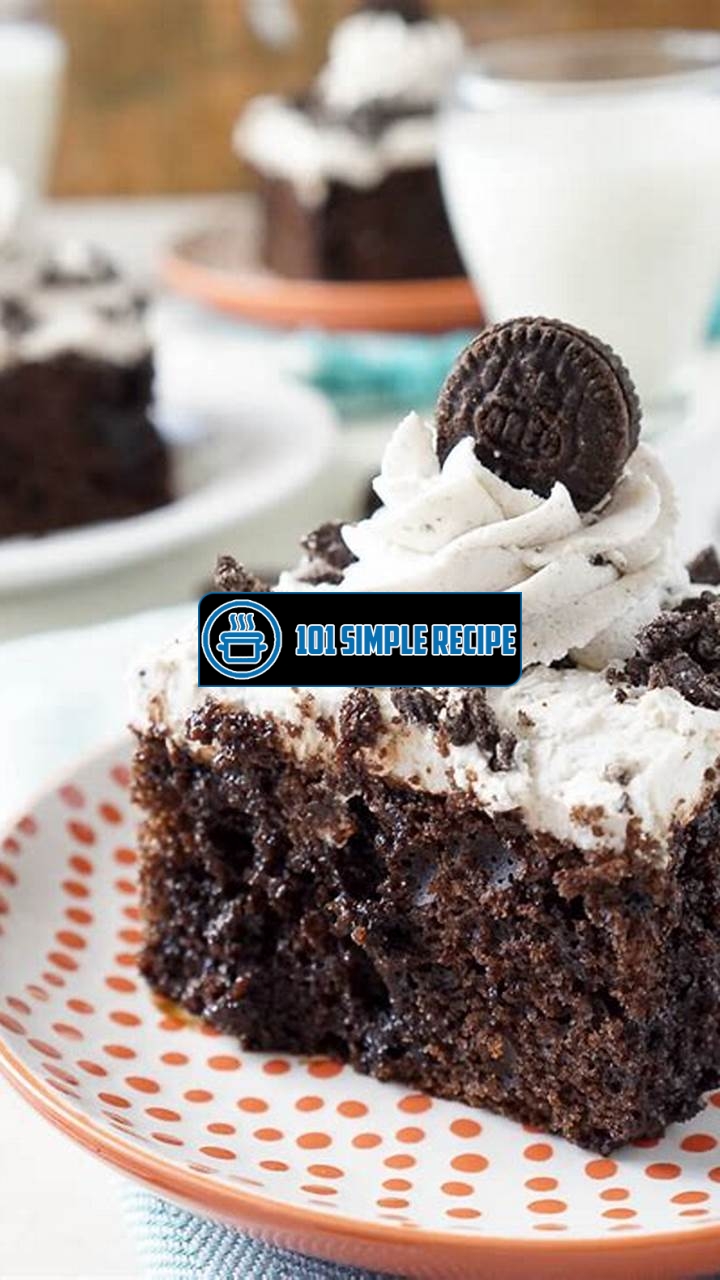 Irresistible Oreo Cookie Poke Cake Recipe | 101 Simple Recipe