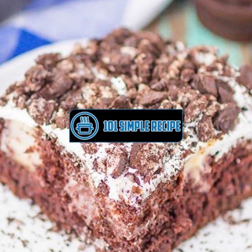 Delicious Oreo Pudding Poke Cake Recipe | 101 Simple Recipe