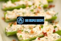 Outrageously Delicious Stuffed Celery: A Taste Explosion! | 101 Simple Recipe
