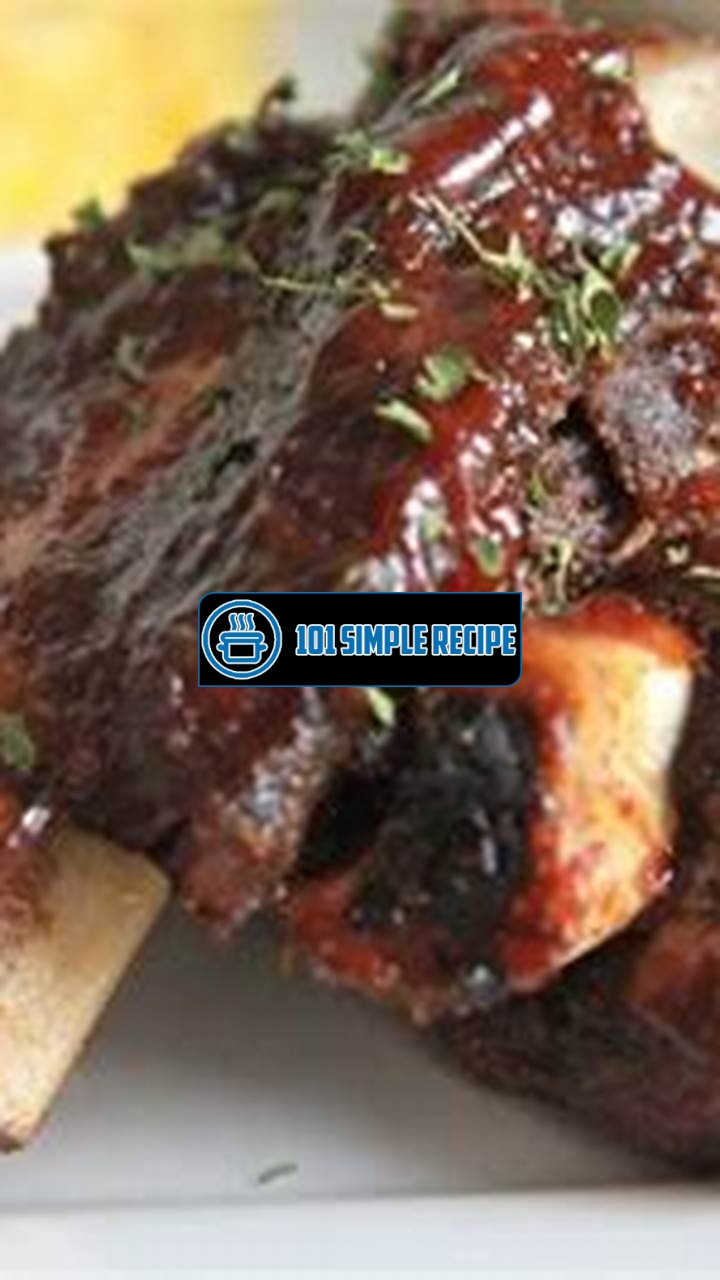 Mouthwatering Oven Baked BBQ Beef Ribs | 101 Simple Recipe