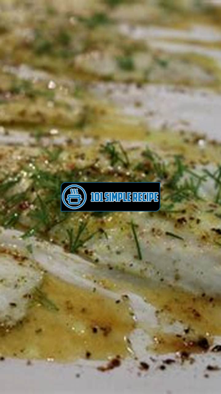 Delicious Oven Baked Flounder Recipe - Your Go-To Seafood Dish | 101 Simple Recipe