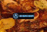 Oven Baked Pork Chops With Potatoes And Onions | 101 Simple Recipe