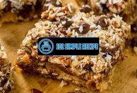 Discover the Deliciously Healthy Paleo Magic Bars | 101 Simple Recipe