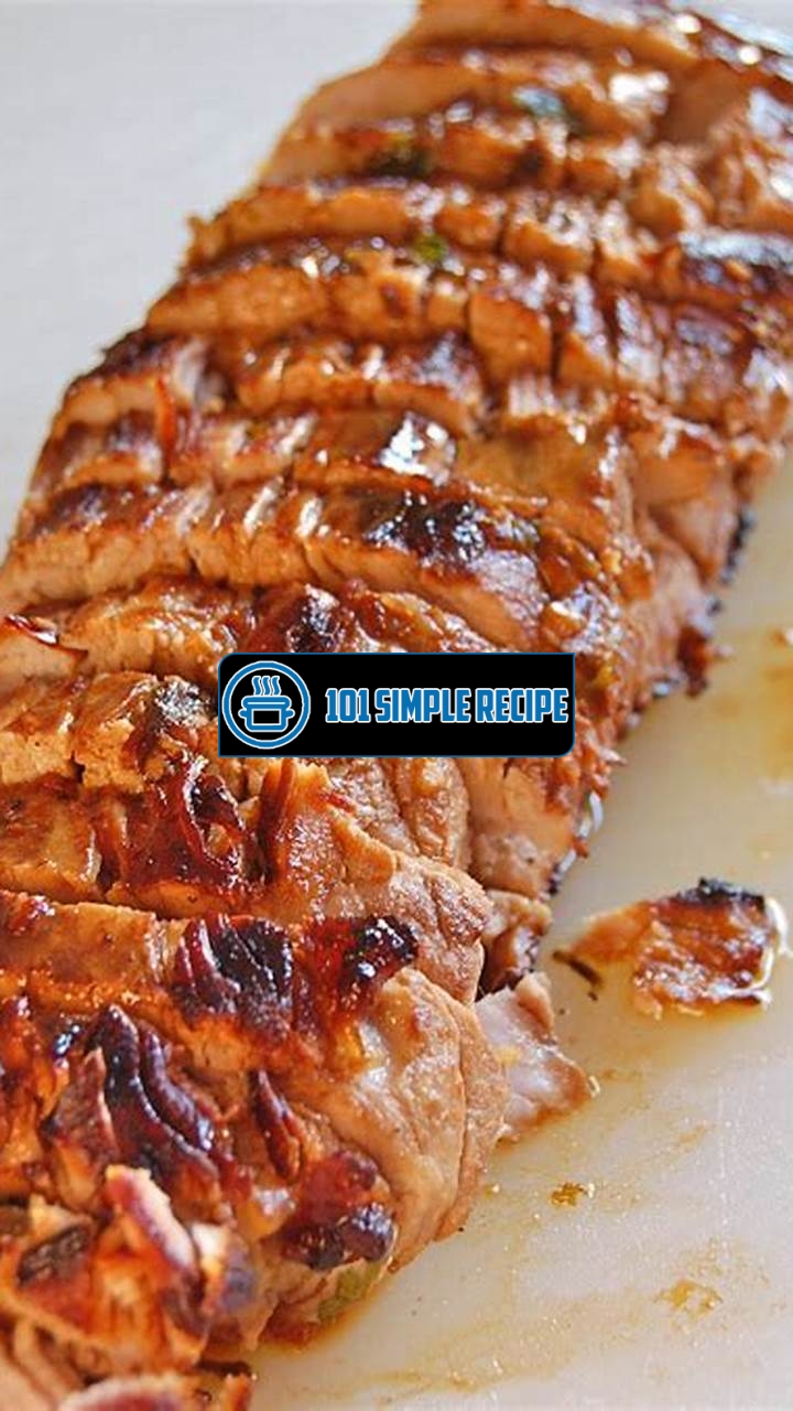 Delicious and Tender Pan Roasted Pork Loin Recipe | 101 Simple Recipe