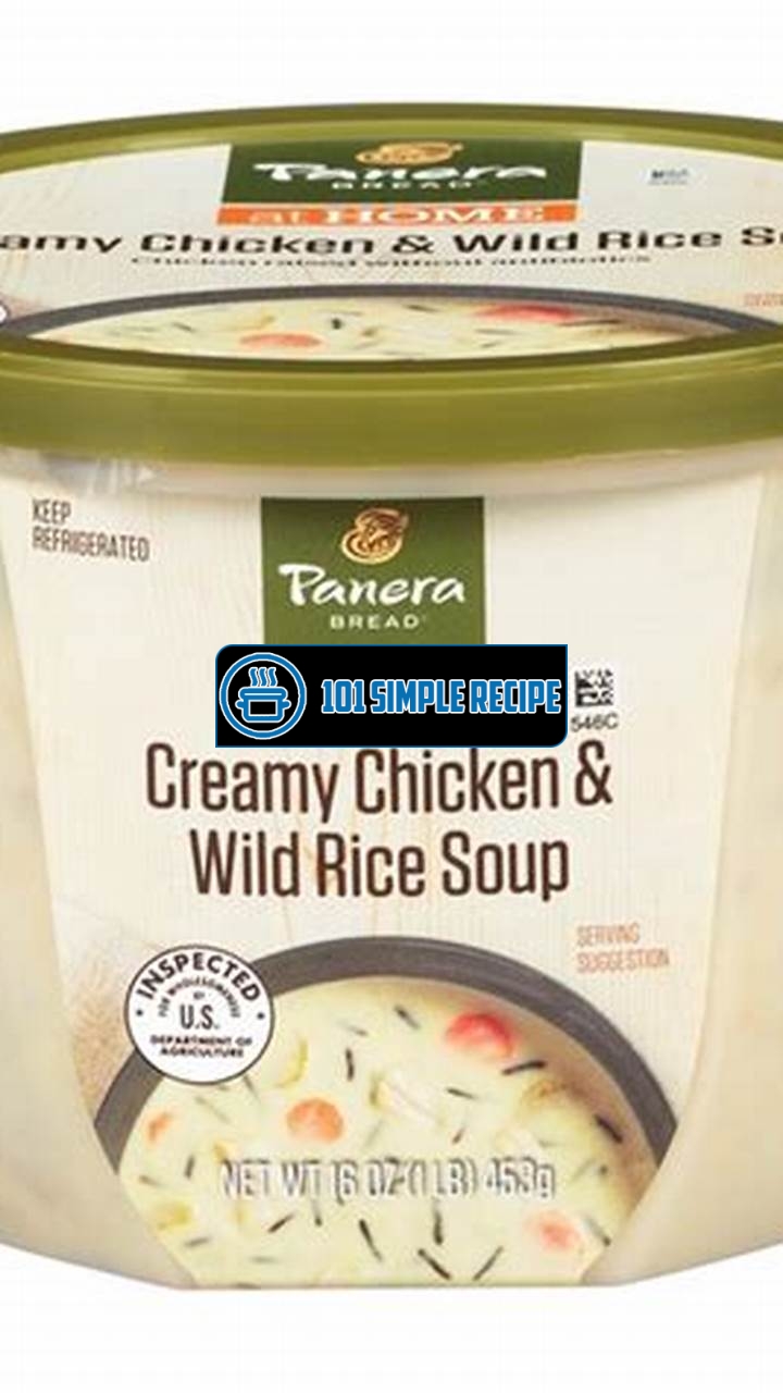 Panera Bread Cream of Chicken and Wild Rice Soup Nutrition | 101 Simple Recipe