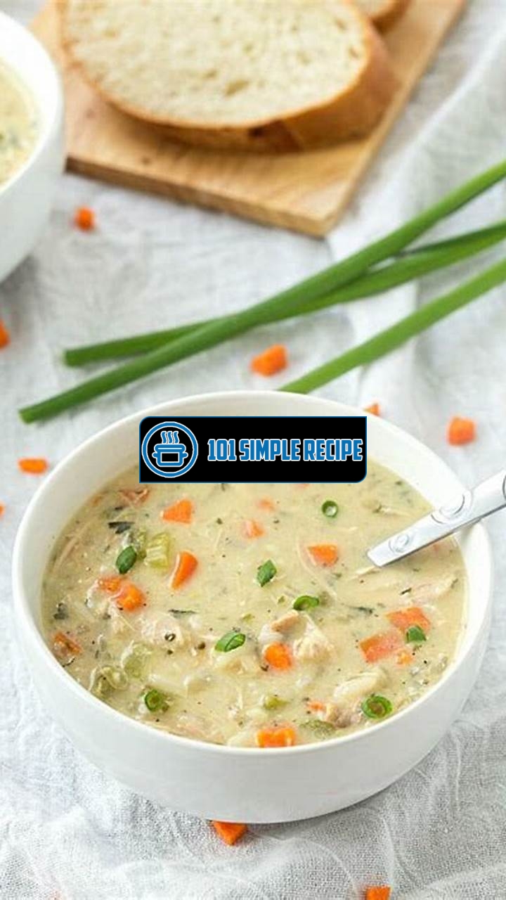 Delicious Panera Chicken and Rice Soup Recipe | 101 Simple Recipe