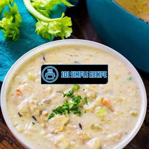 The Delicious Chicken Rice Soup Recipe from Panera | 101 Simple Recipe