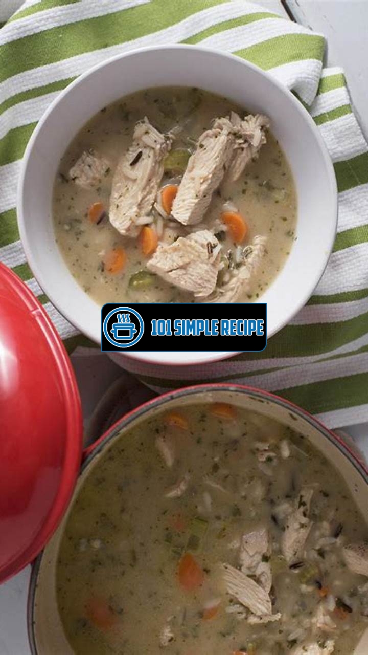 Delicious Panera Chicken Rice Soup Recipe Made Easy | 101 Simple Recipe