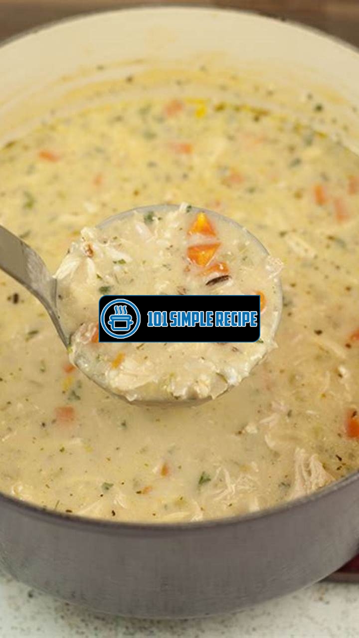 Delicious Panera Chicken Wild Rice Soup Recipe | 101 Simple Recipe