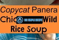 Panera Copycat Chicken And Wild Rice Soup Instant Pot | 101 Simple Recipe