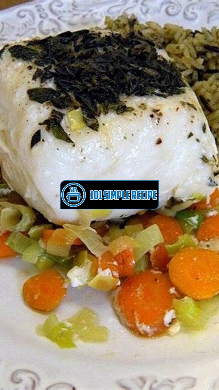 Savor the Delight of Parchment Baked Halibut | 101 Simple Recipe
