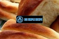Delicious Homemade Parker House Rolls Made with a Bread Machine | 101 Simple Recipe