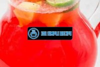 Create the Perfect Party Punch Recipe with Vodka | 101 Simple Recipe