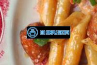 The Mouthwatering Delight of Pasta Smoked Sausage | 101 Simple Recipe