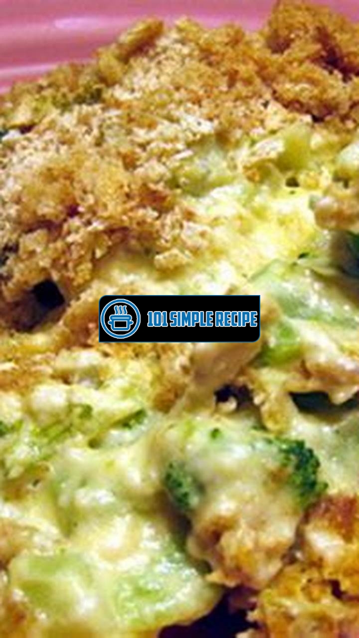 Delicious Broccoli Casserole Recipe from Paula Deen | 101 Simple Recipe