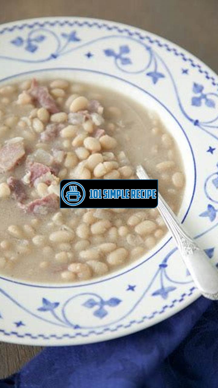 Deliciously Satisfying Paula Deen Bean Soup | 101 Simple Recipe