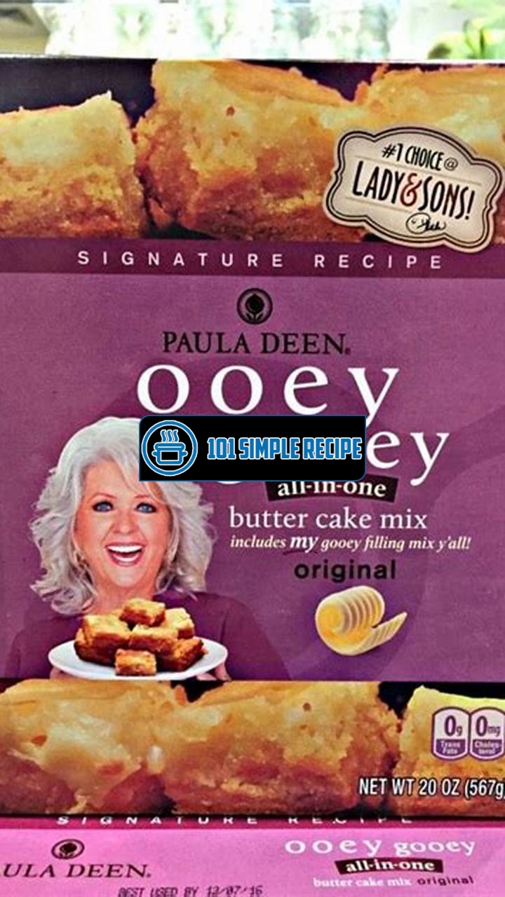 Indulge in the Irresistible Flavor of Paula Deen Cake Mix | 101 Simple Recipe