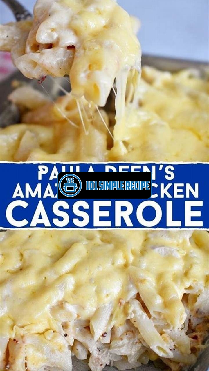 Delicious Paula Deen Chicken and Swiss Casserole Recipe | 101 Simple Recipe