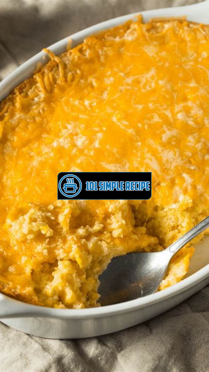 Delicious Paula Deen Corn Pudding Casserole Recipe | 101 Simple Recipe