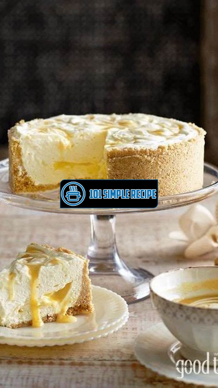 Paula Deen's Lemon Cheesecake | 101 Simple Recipe