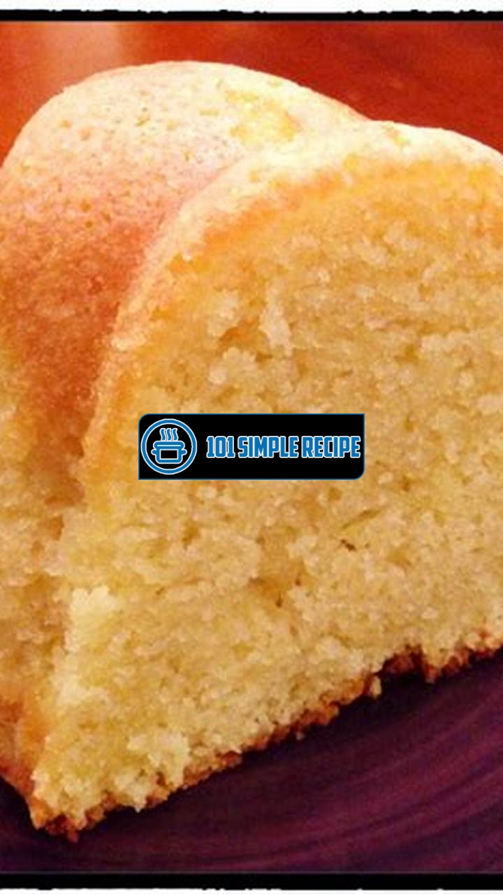 Discover the Irresistible Paula Deen Peach Pound Cake | 101 Simple Recipe